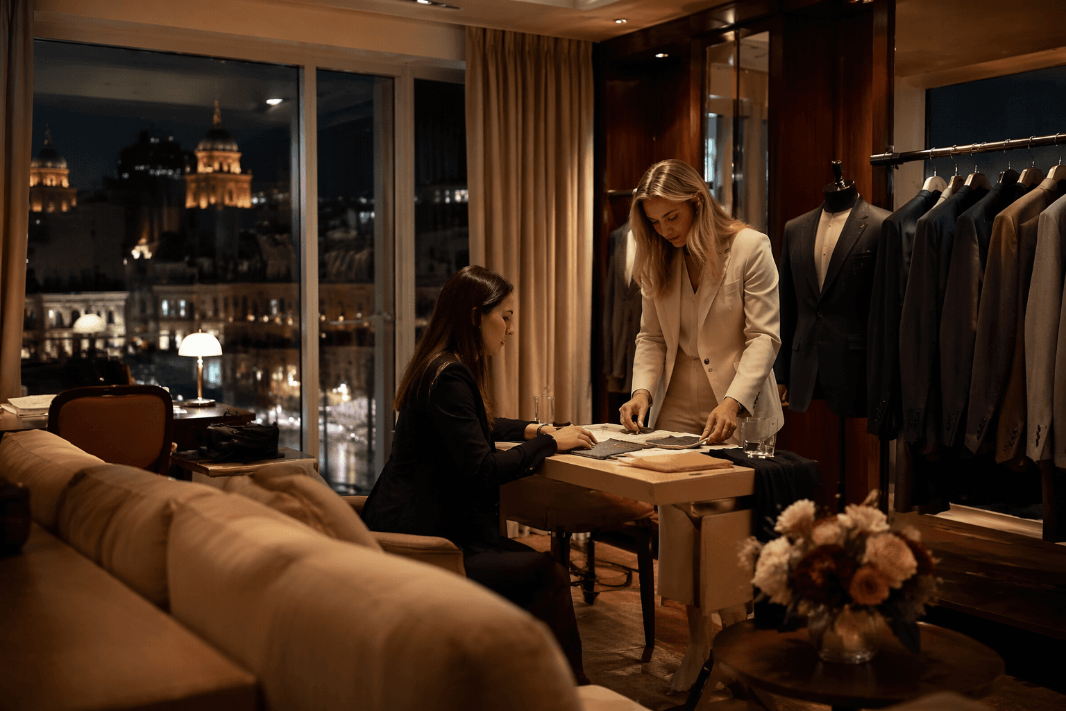 Corinthia Brussels launches bespoke tailoring suite with Pursuit Femmes