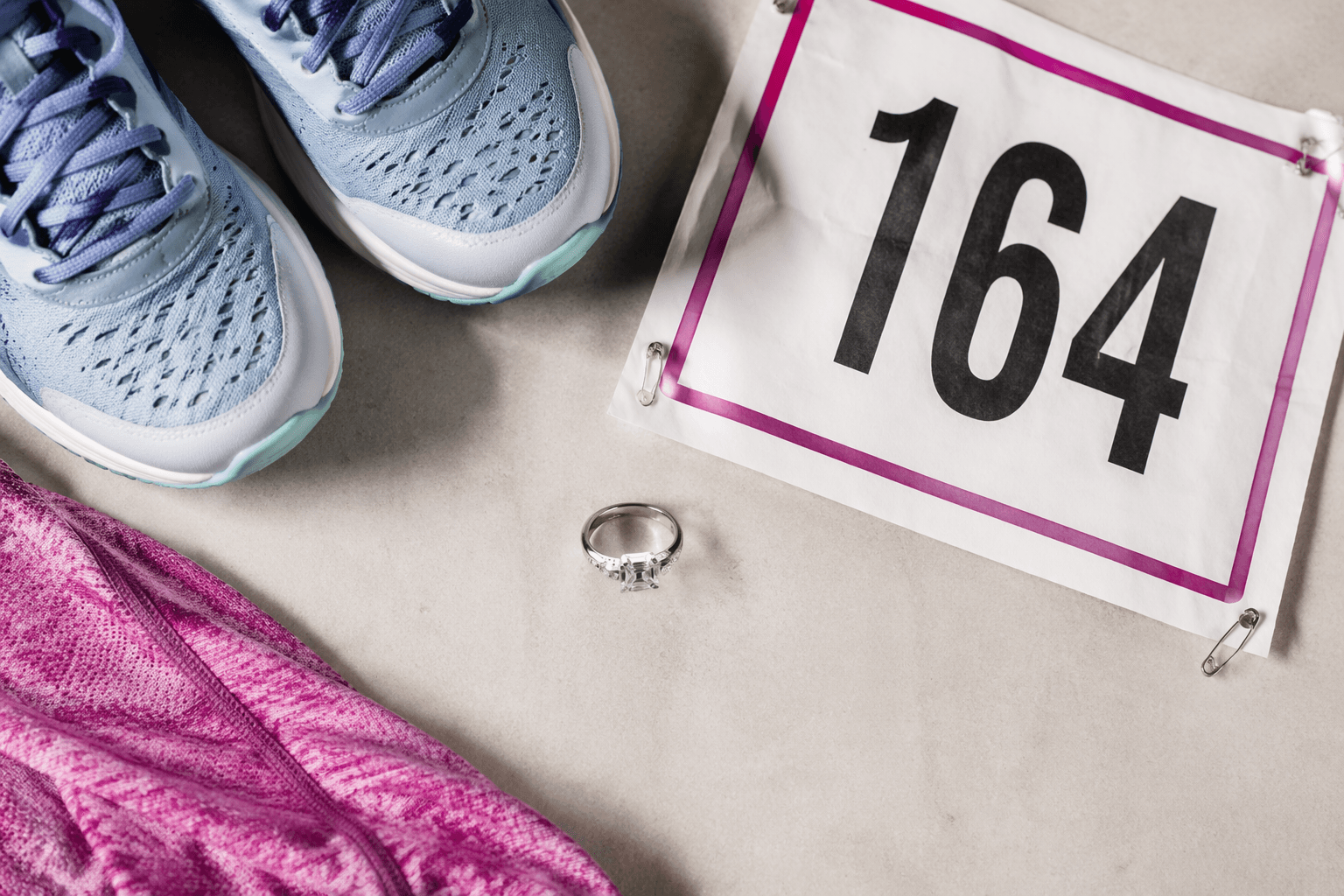 Pippa Middleton wears £250,000 diamond engagement ring during charity run
