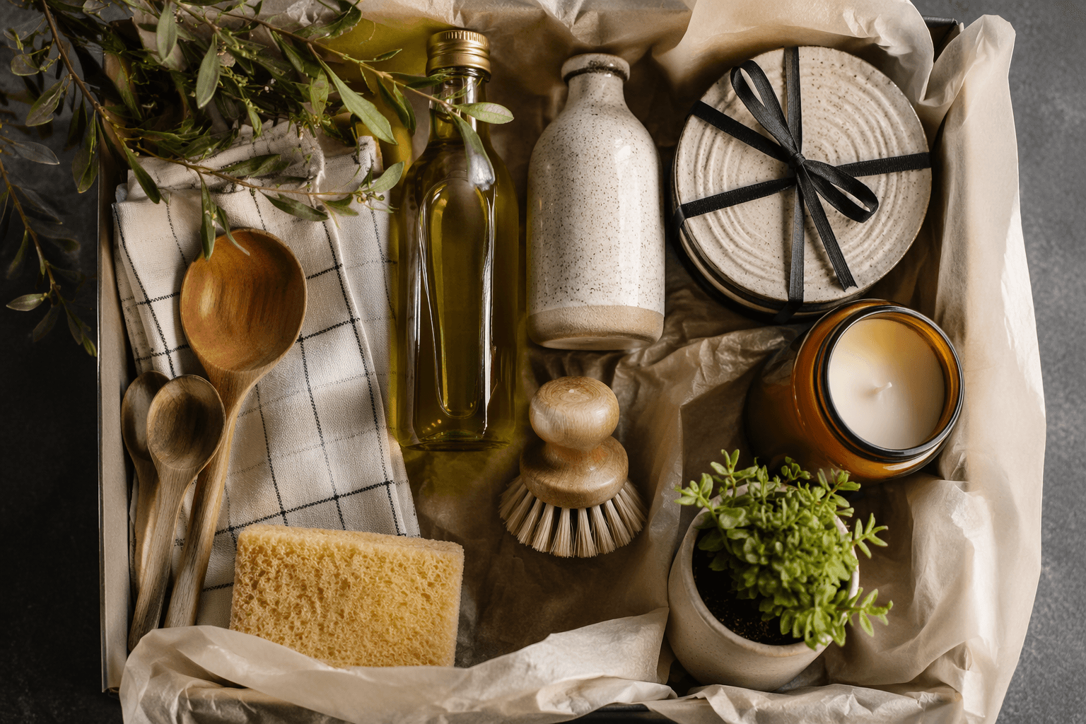 Practical housewarming gifts for new homeowners, from olive oil to coasters
