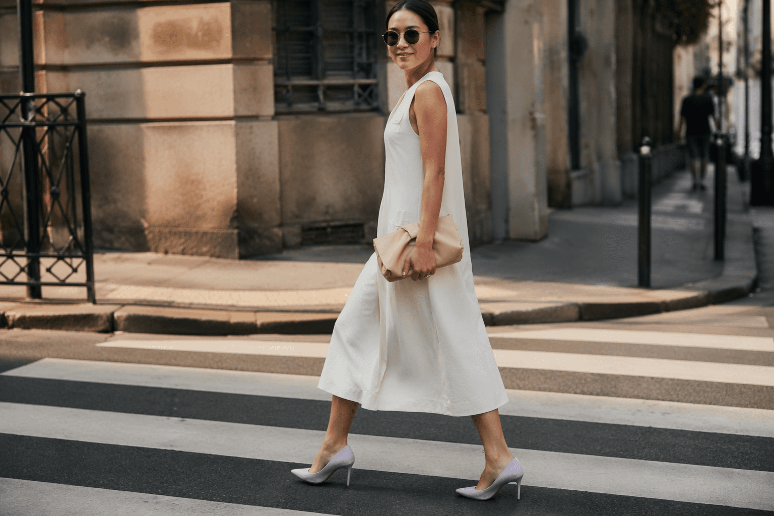 Pastel heels replace black as the new capsule wardrobe neutral
