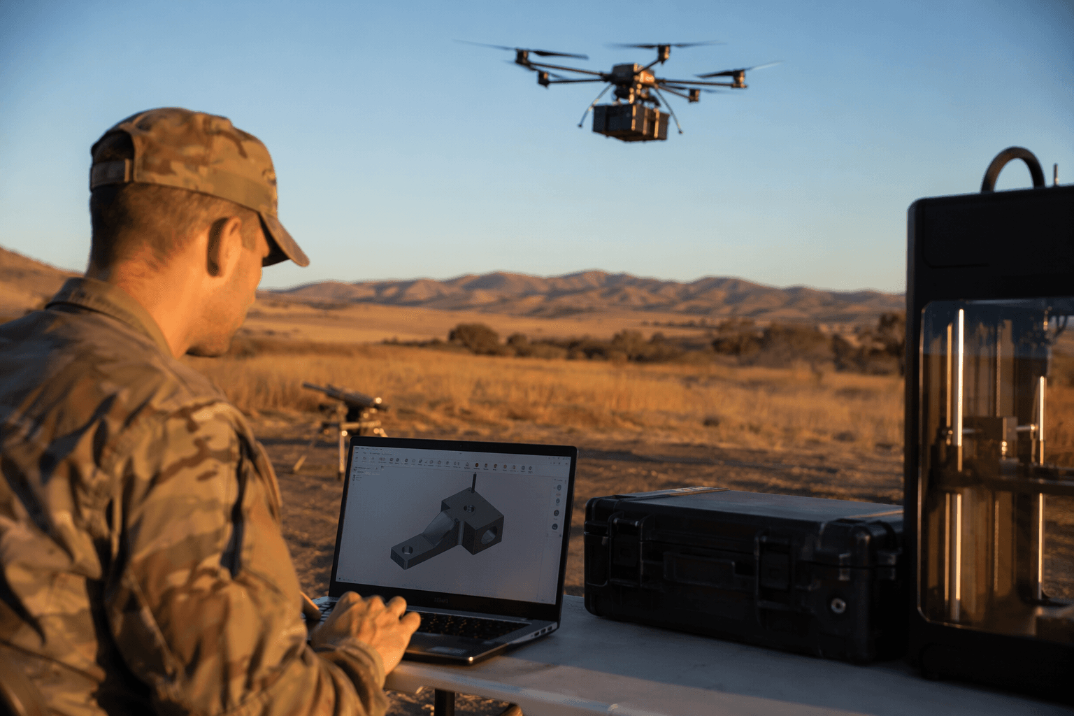 FLEETWERX tests real-time 3D printing supply chain at Camp Roberts