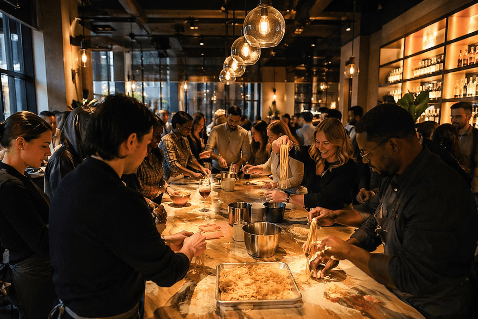 Altitude brings handmade pasta and vinyl lounge vibes to Crystal City
