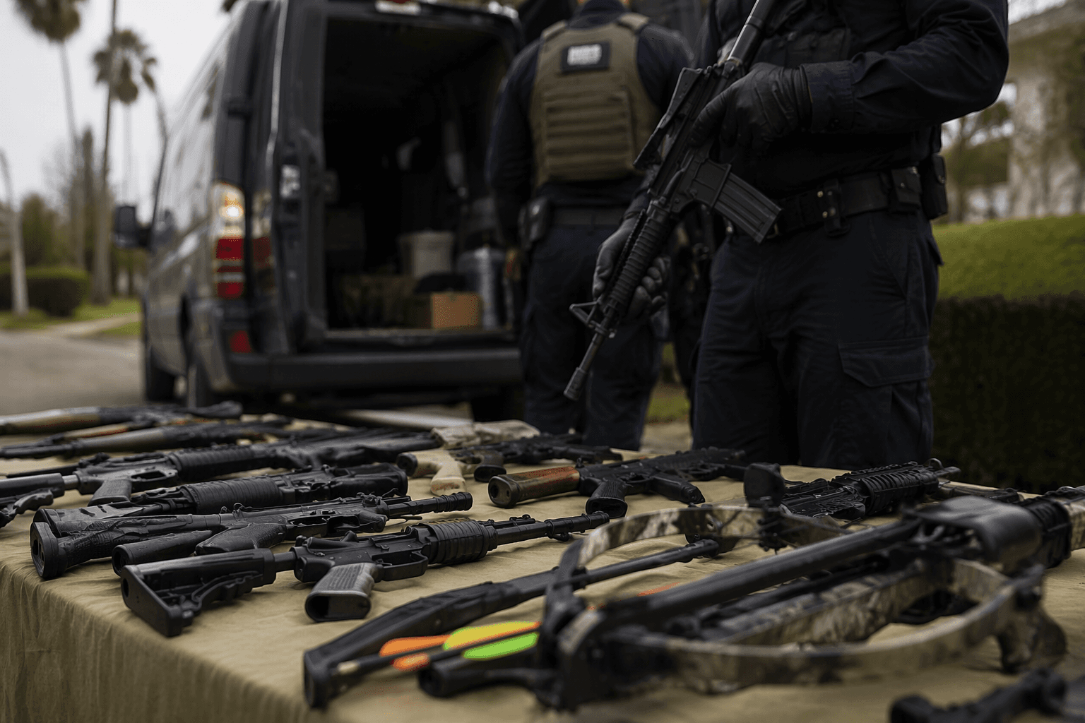 Police seized 30 guns from homes of San Diego mosque shooters