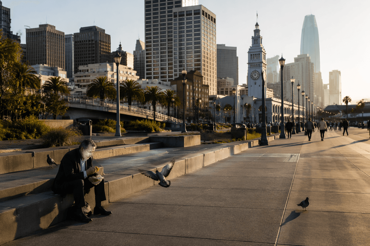 Billionaire-backed redesign of Embarcadero Plaza moves toward funding