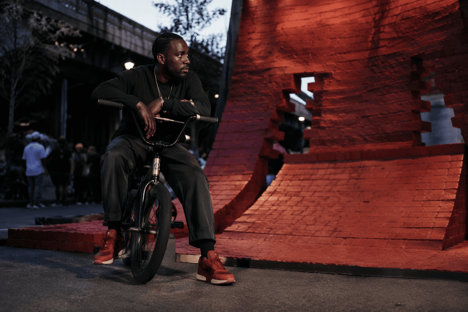 Nigel Sylvester’s Air Jordan 4 Brick After Brick gets NYC rollout