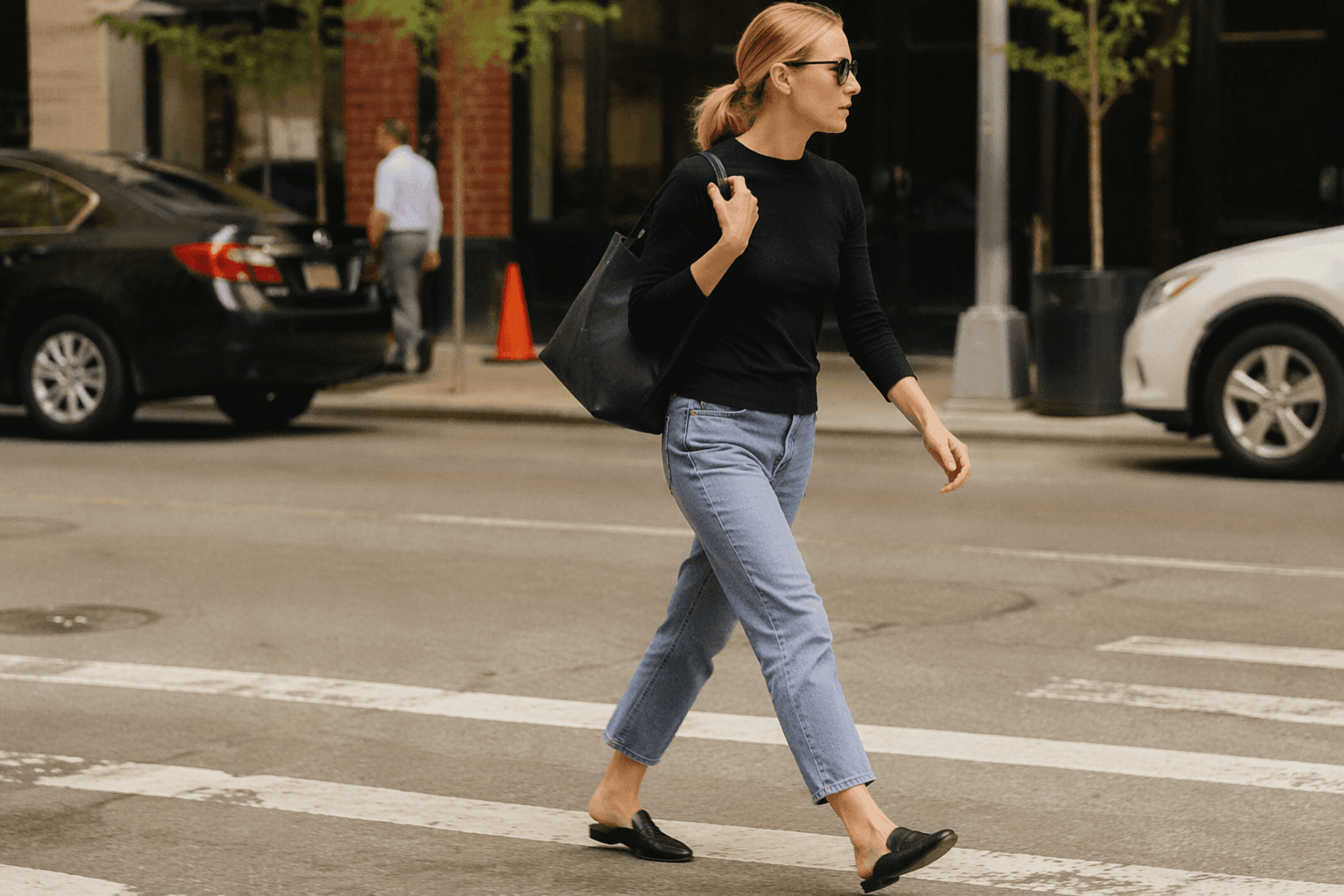 Carolyn Bessette Kennedy revives cropped denim as spring's polished staple