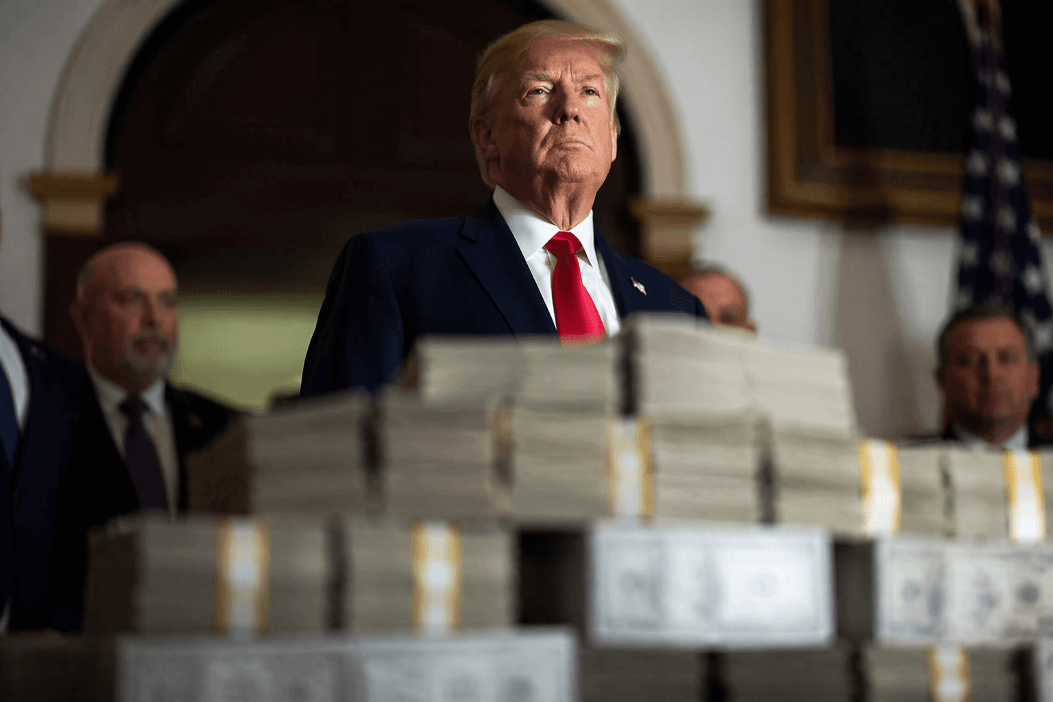 Trump allies seek share of $1.8 billion anti-weaponization fund
