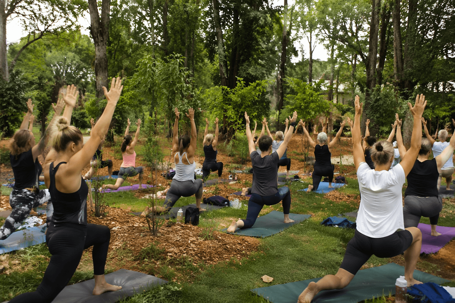 Purcellville offers outdoor yoga class at mini-forest Sunday