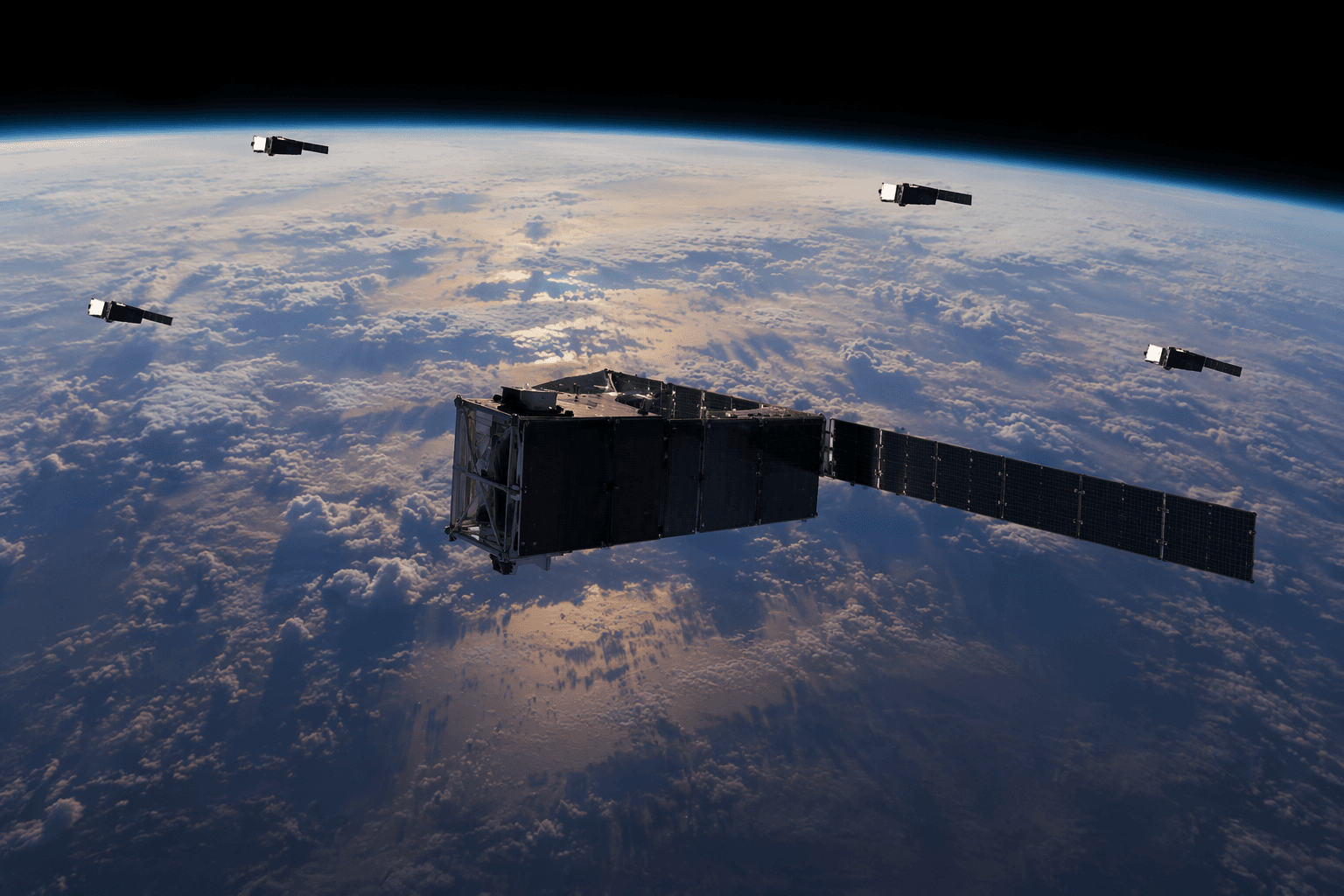 Russian satellites maneuver near ICEYE radar satellite, raising surveillance concerns