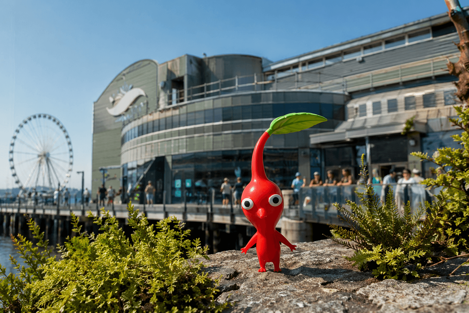 Nintendo brings Pikmin summer event to Seattle Aquarium