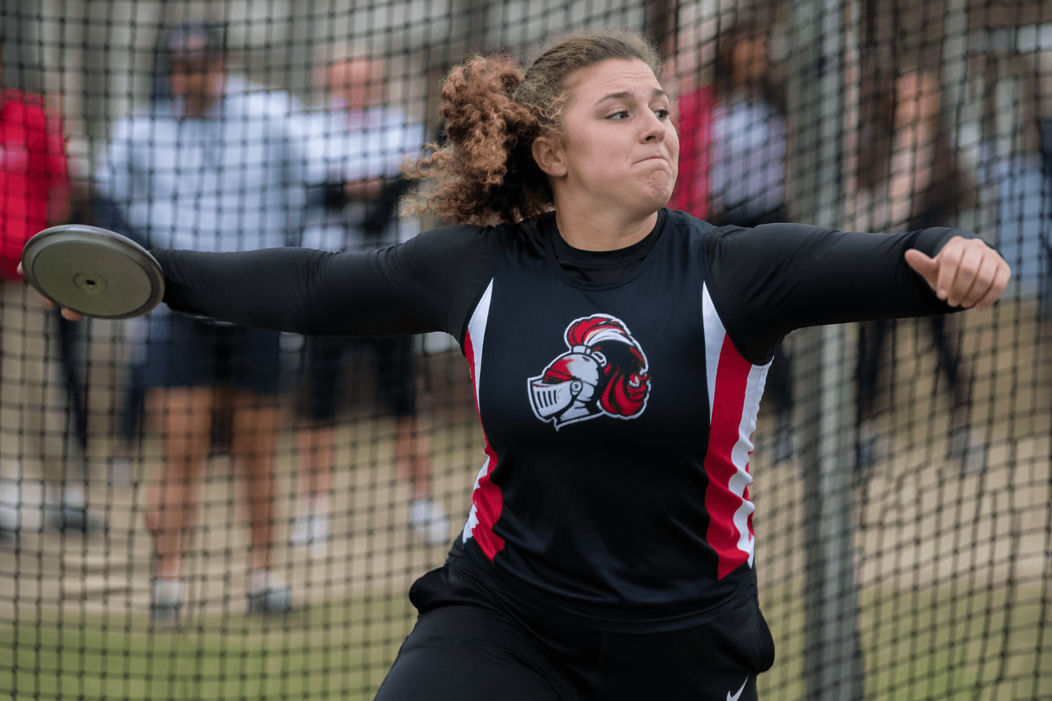 Marmet wins discus, leads West Holmes girls to fifth at conference meet
