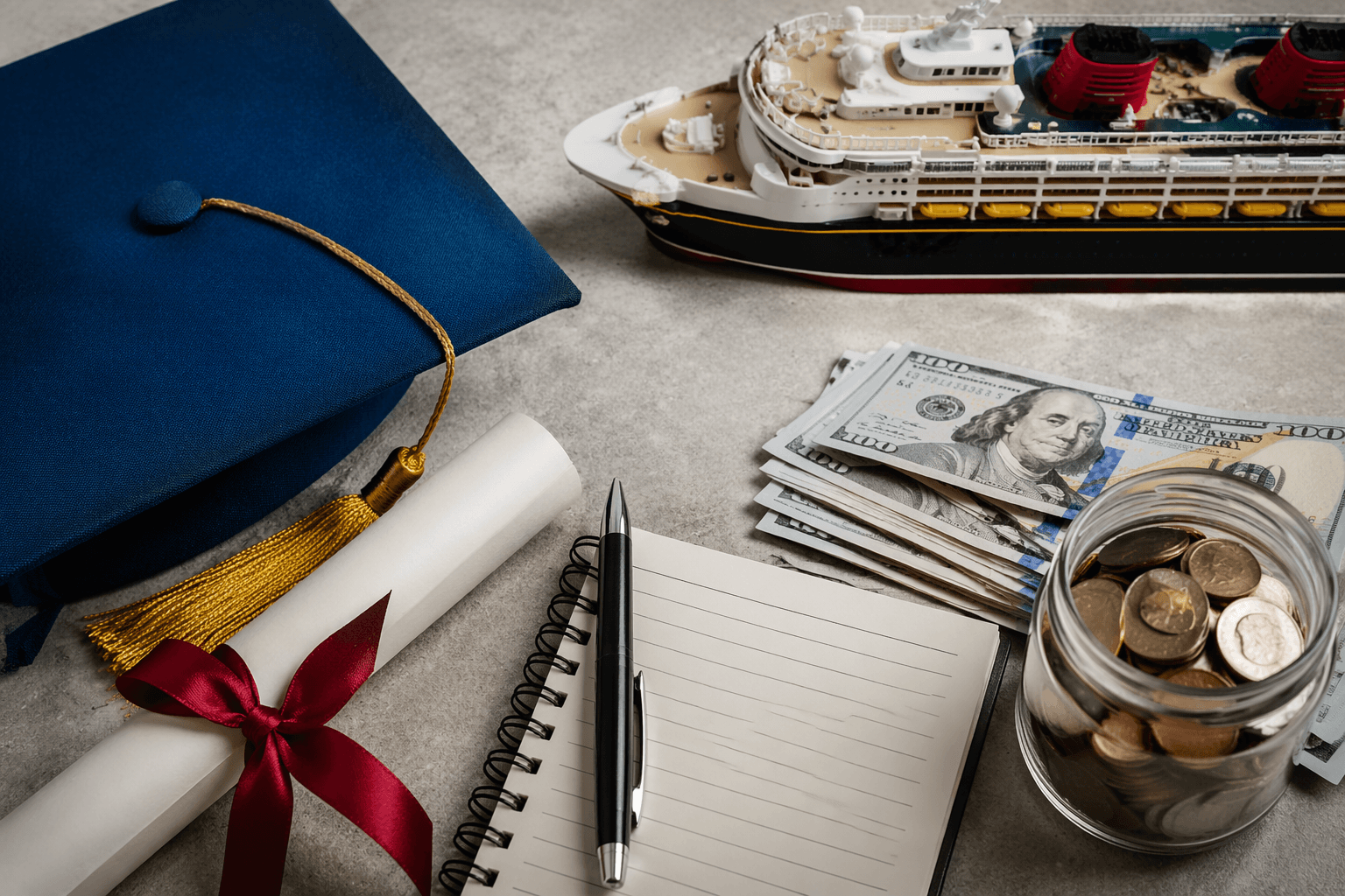 valedictorian wants college help, parents plan Disney cruise gift