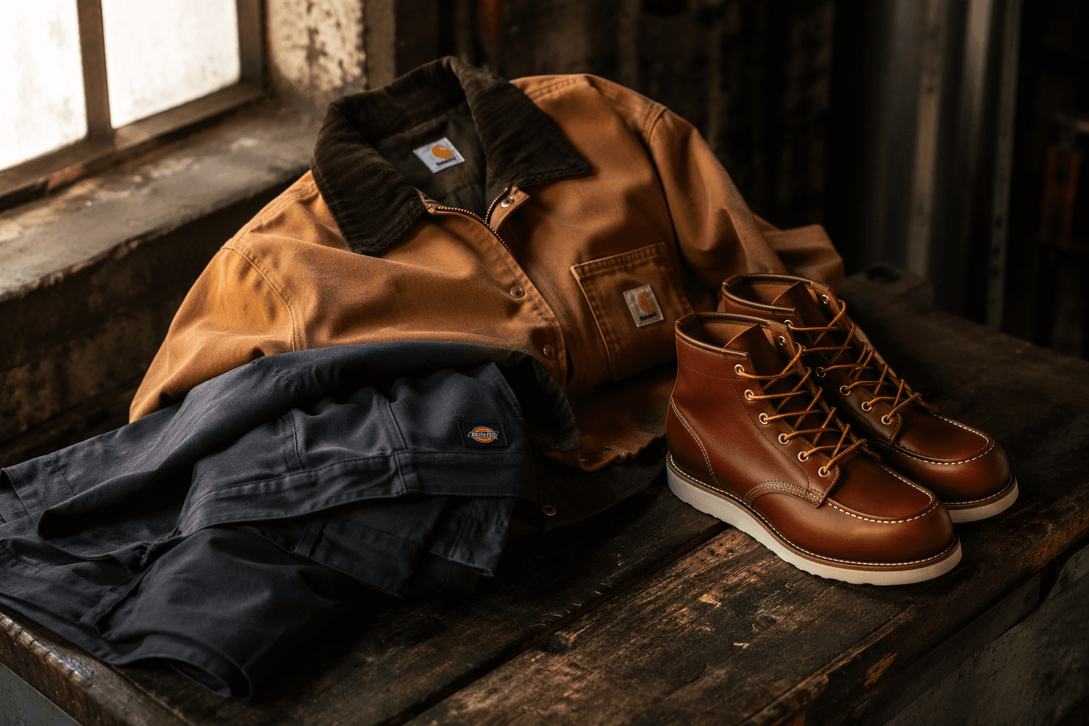 Why Carhartt, Dickies and Red Wings still define workwear style