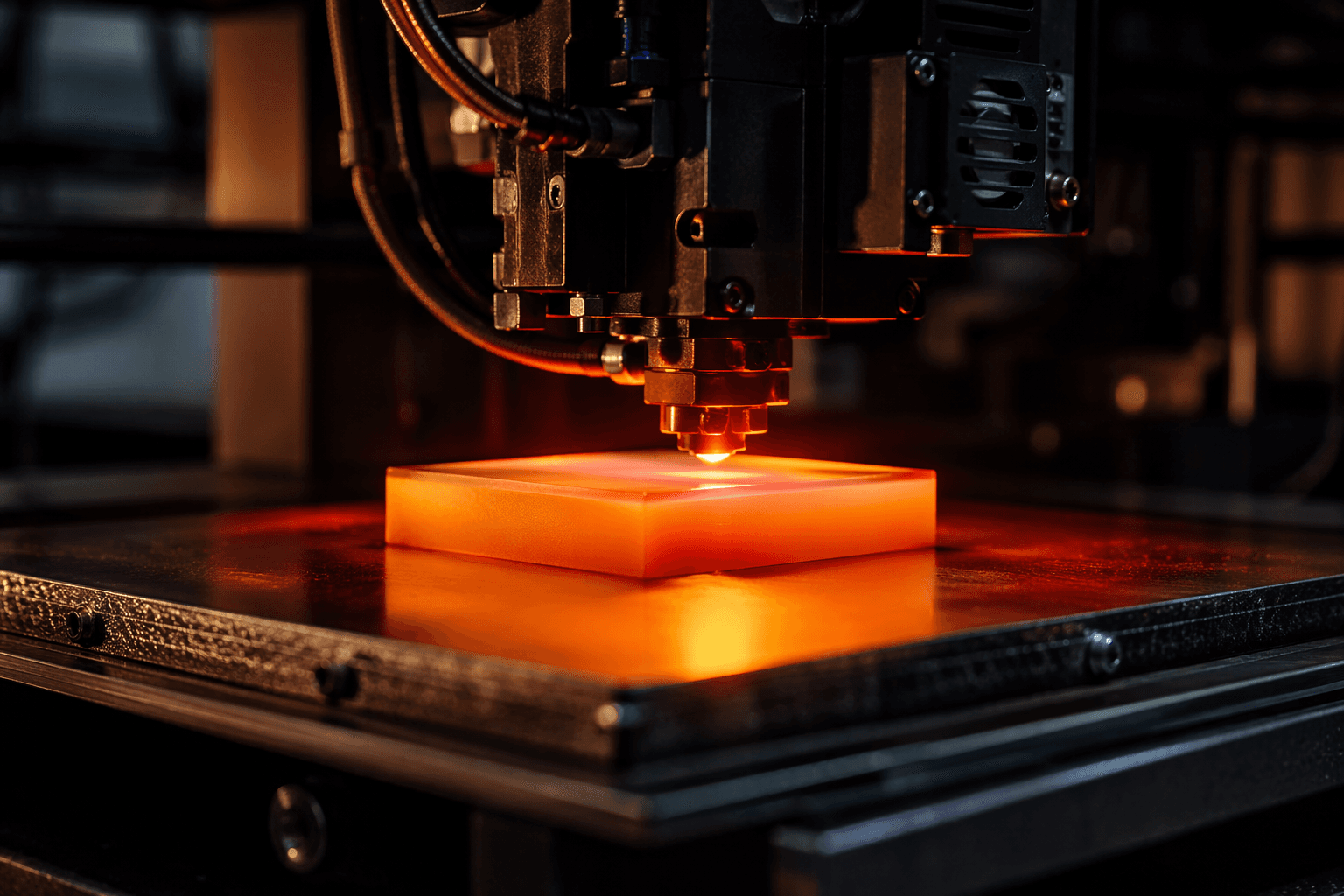 Infrared nozzle preheating boosts PEI print strength without huge chambers