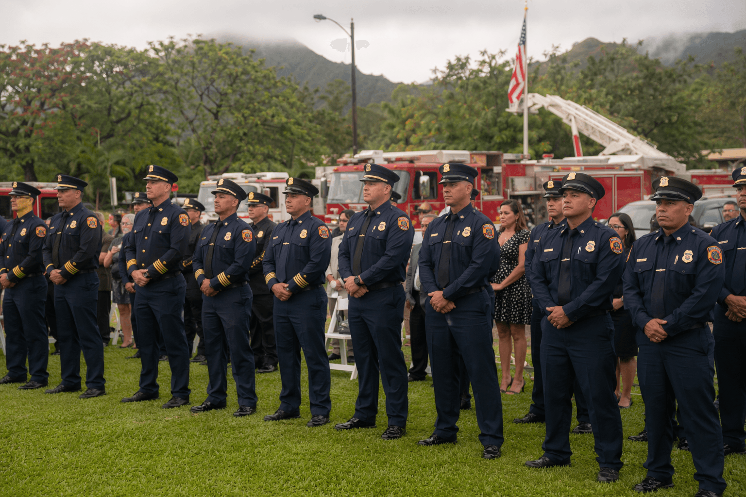 Kauai Fire Department honors 15 members in promotion ceremony