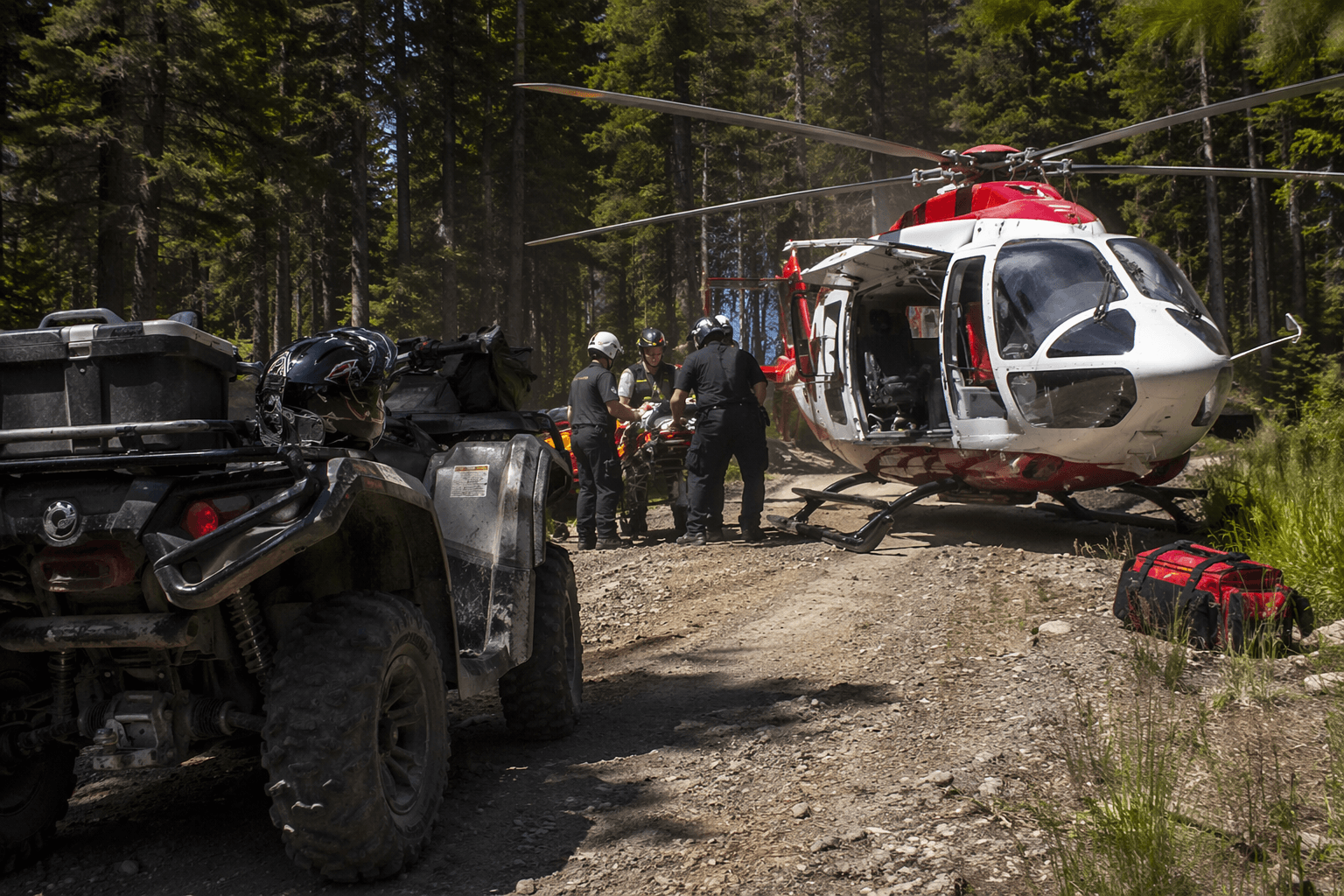 Three ATV crashes in Coeur d’Alene National Forest injure riders, teen critical