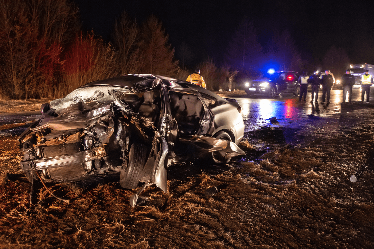 Alcohol suspected in Brunswick Route 1 crash, three seriously injured