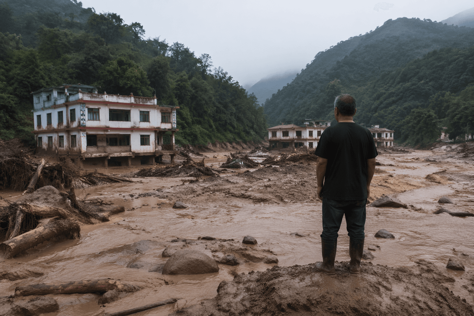 Deadly rainstorm in Chongqing leaves 17 missing, three dead