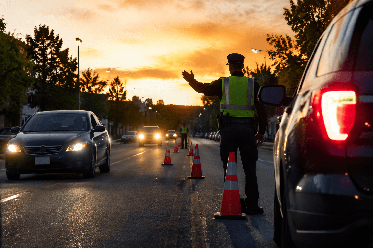 Eureka checkpoint nets DUI arrest, suspended license citations on Broadway