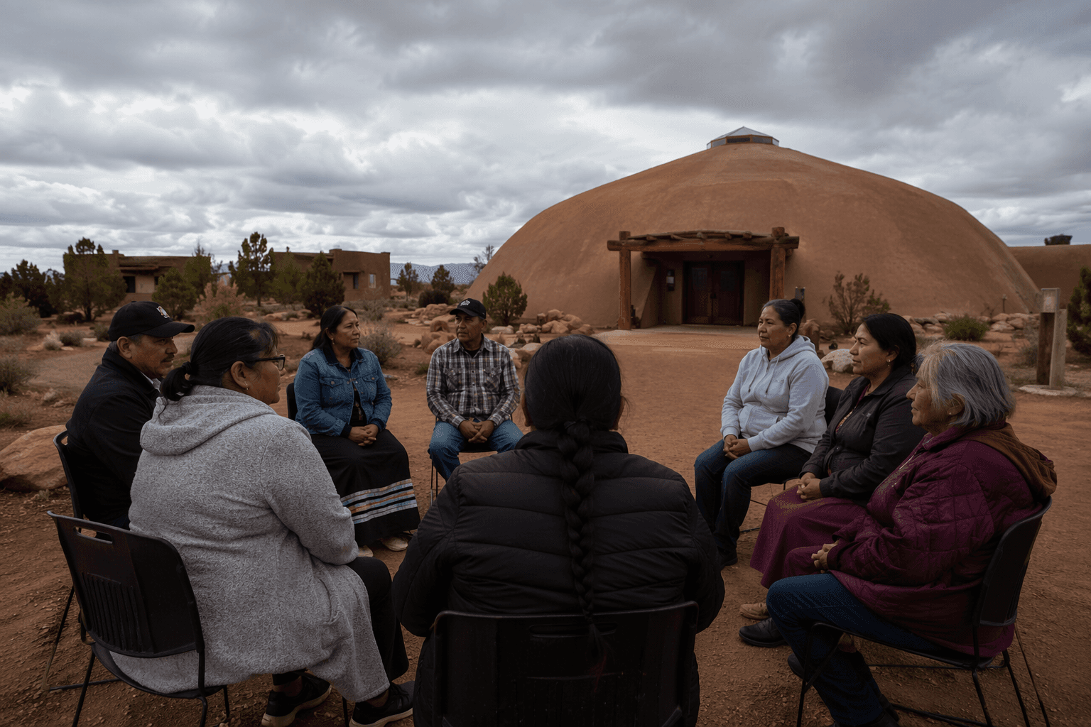 Navajo Nation marks Mental Health Awareness Month with talking circles