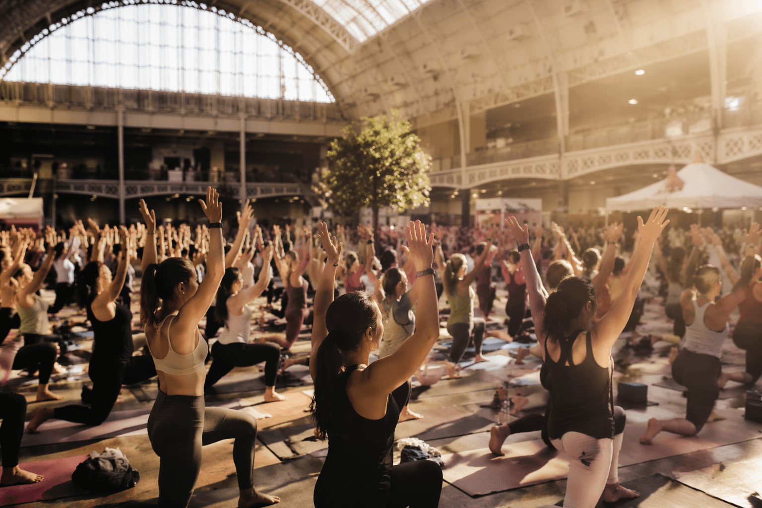 London festival blends yoga, breathwork and wellness marketplace in finale