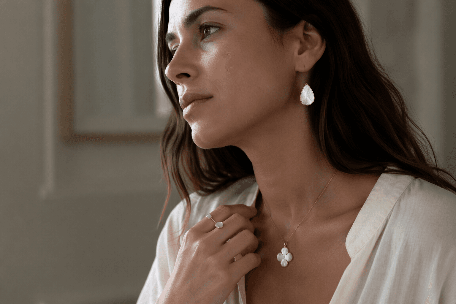Why mother-of-pearl is a timeless jewelry material