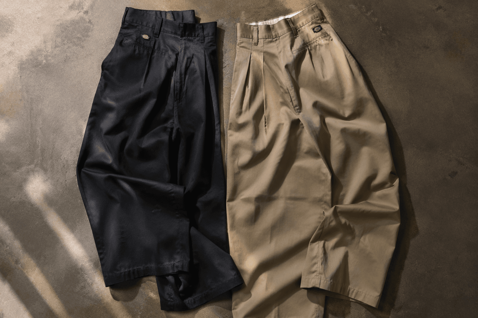 SHINYAKOZUKA turns Dickies work pants into oversized statement pieces