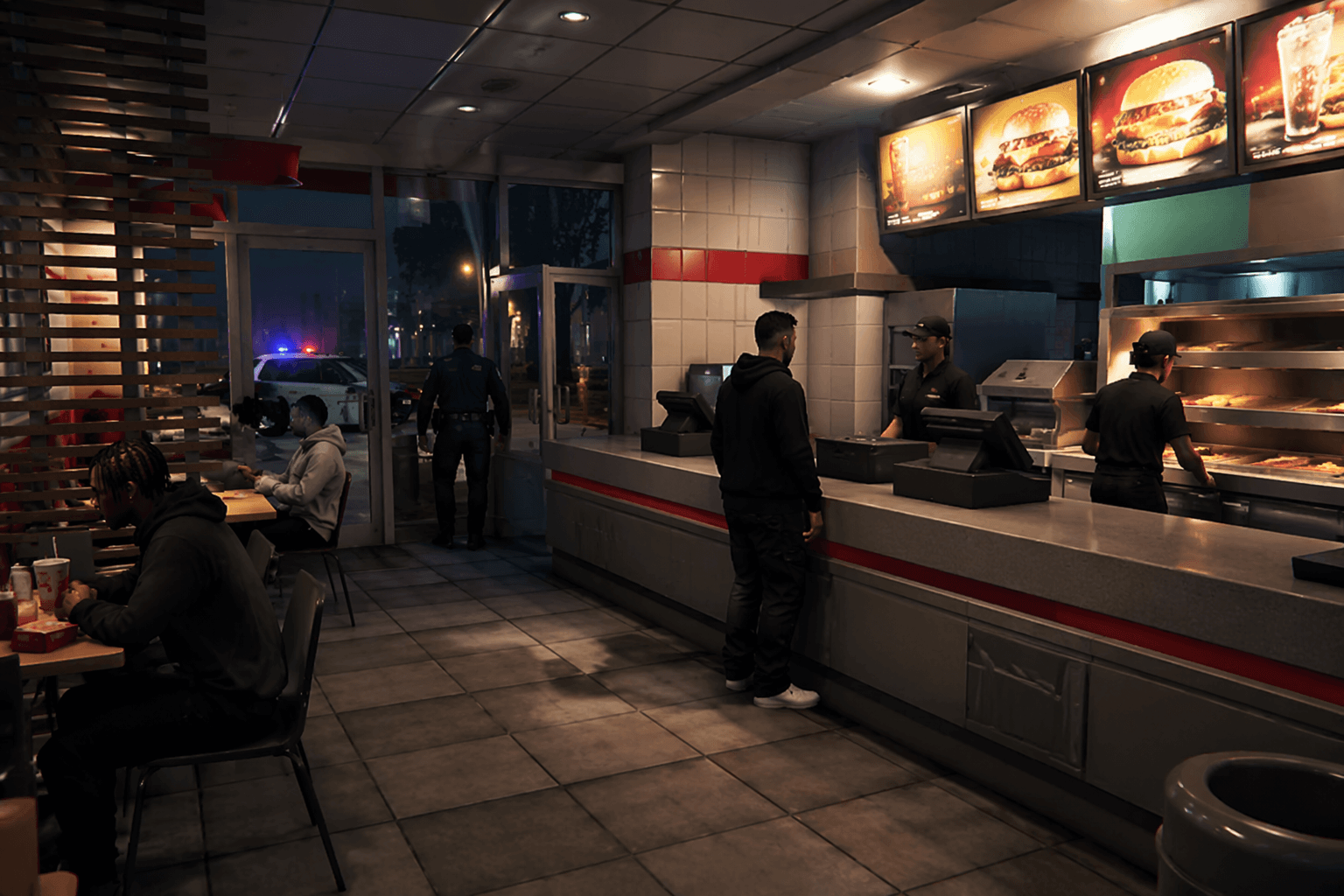 New fast-food MLO adds usable interior to GTA V and FiveM