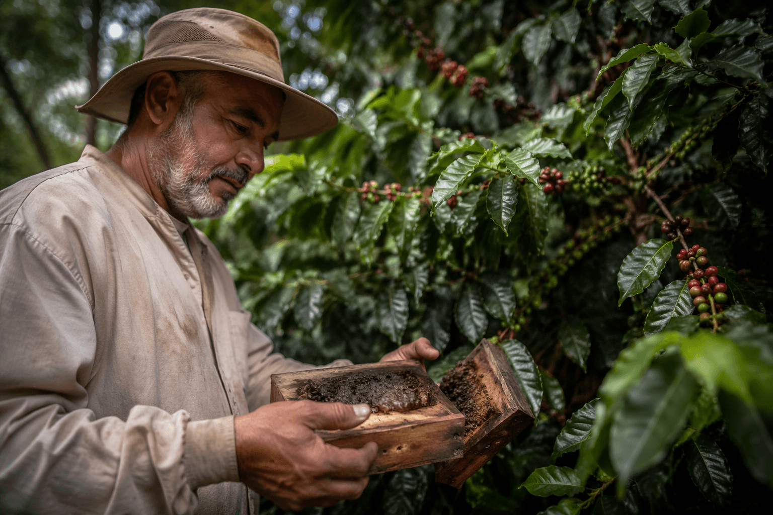 Brazilian study links managed bees to higher coffee yields, quality