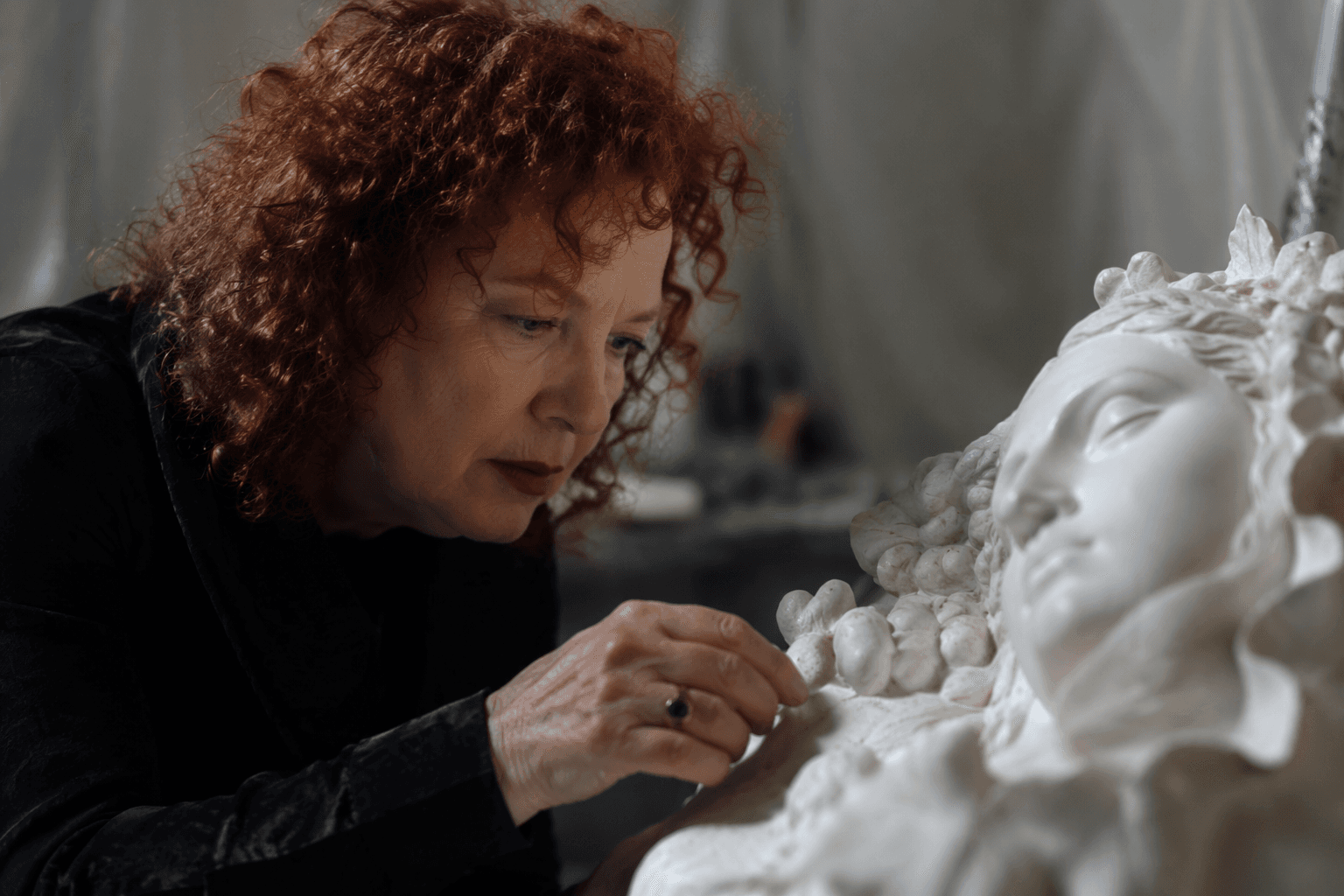Nan Goldin turns to marble and myth in new fine-art work