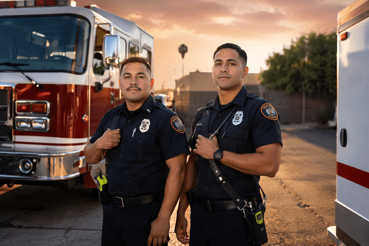 San Luis fire department honors Díaz, Sánchez as top responders