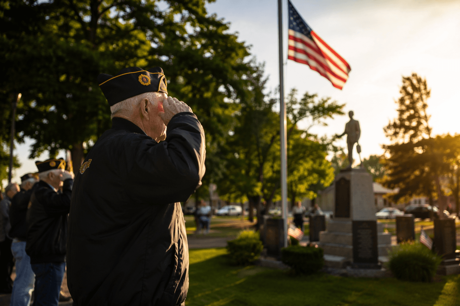 Perham Memorial Day service honors veterans, raises funds for Fergus Falls home