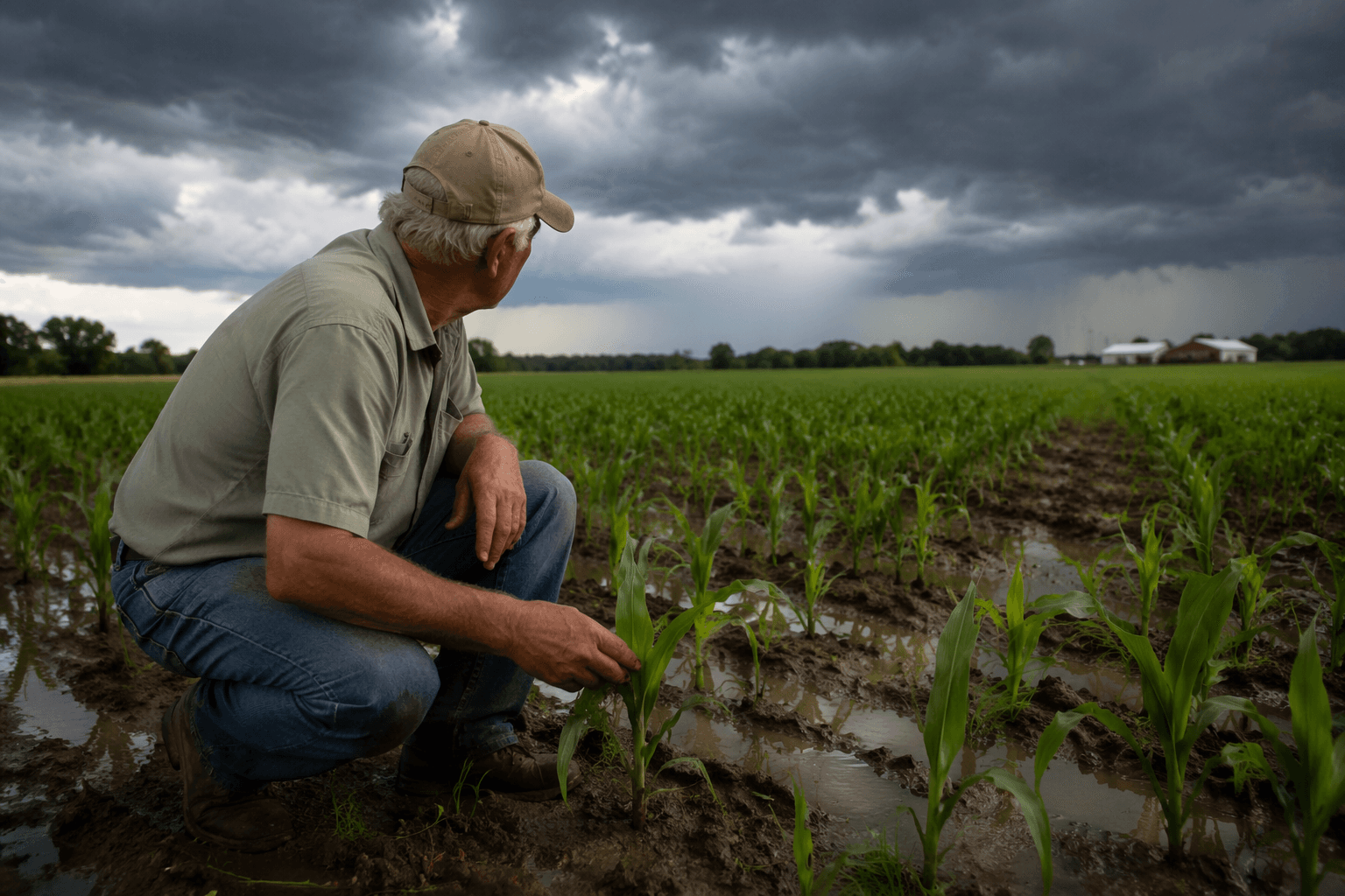 Guilford County farmers welcome rain after record dry spring