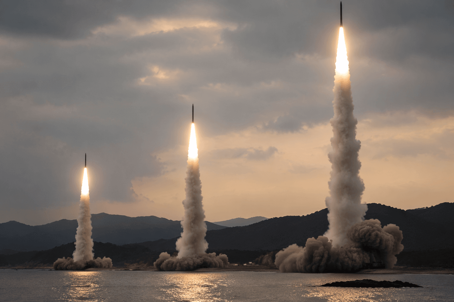North Korea fires multiple short-range ballistic missiles into Yellow Sea