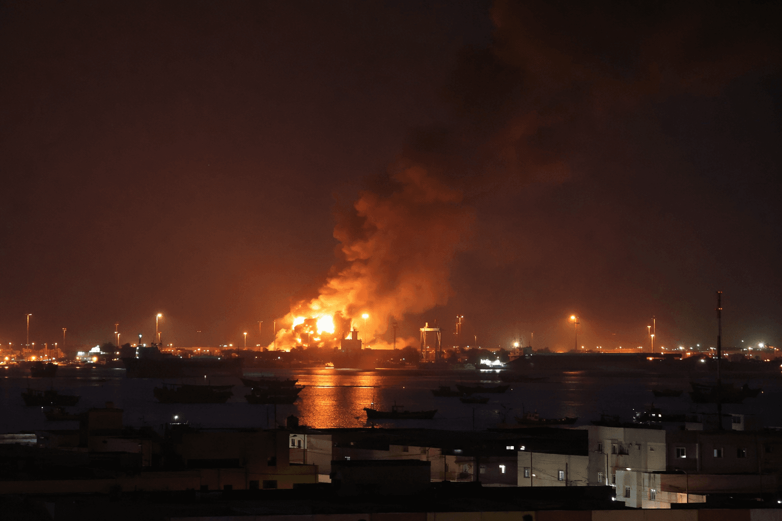 U.S. strikes Iran near Strait of Hormuz as ceasefire talks continue