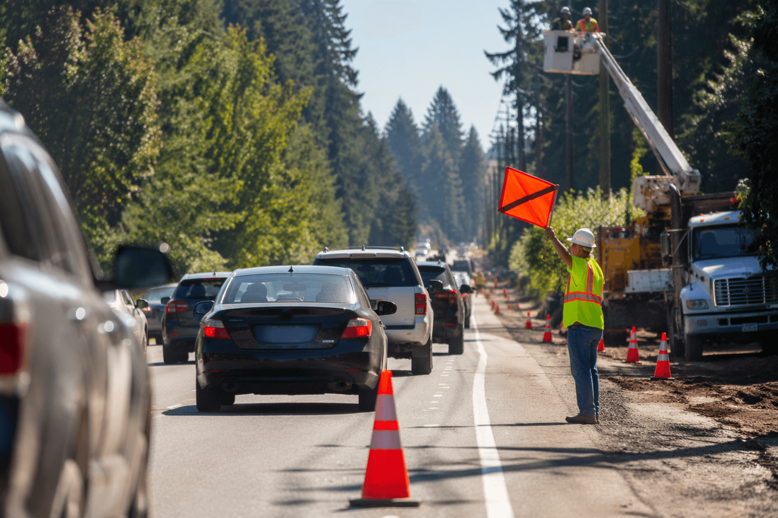 Rolling lane closure planned on North Greensferry Road in Post Falls