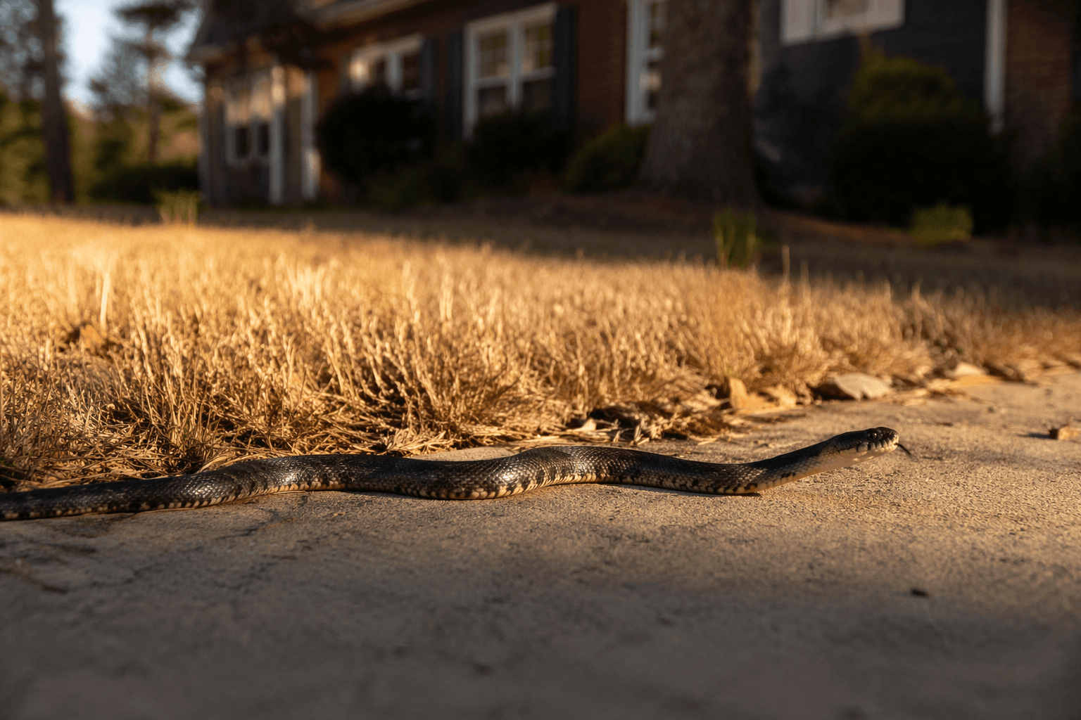 Drought pushes more snakes into Wake County yards and sidewalks