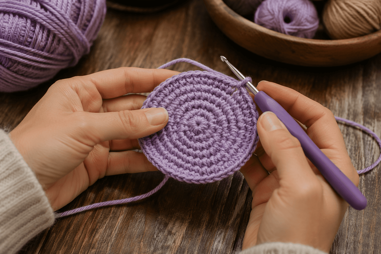 How to crochet a flat circle, plus fixes for common mistakes