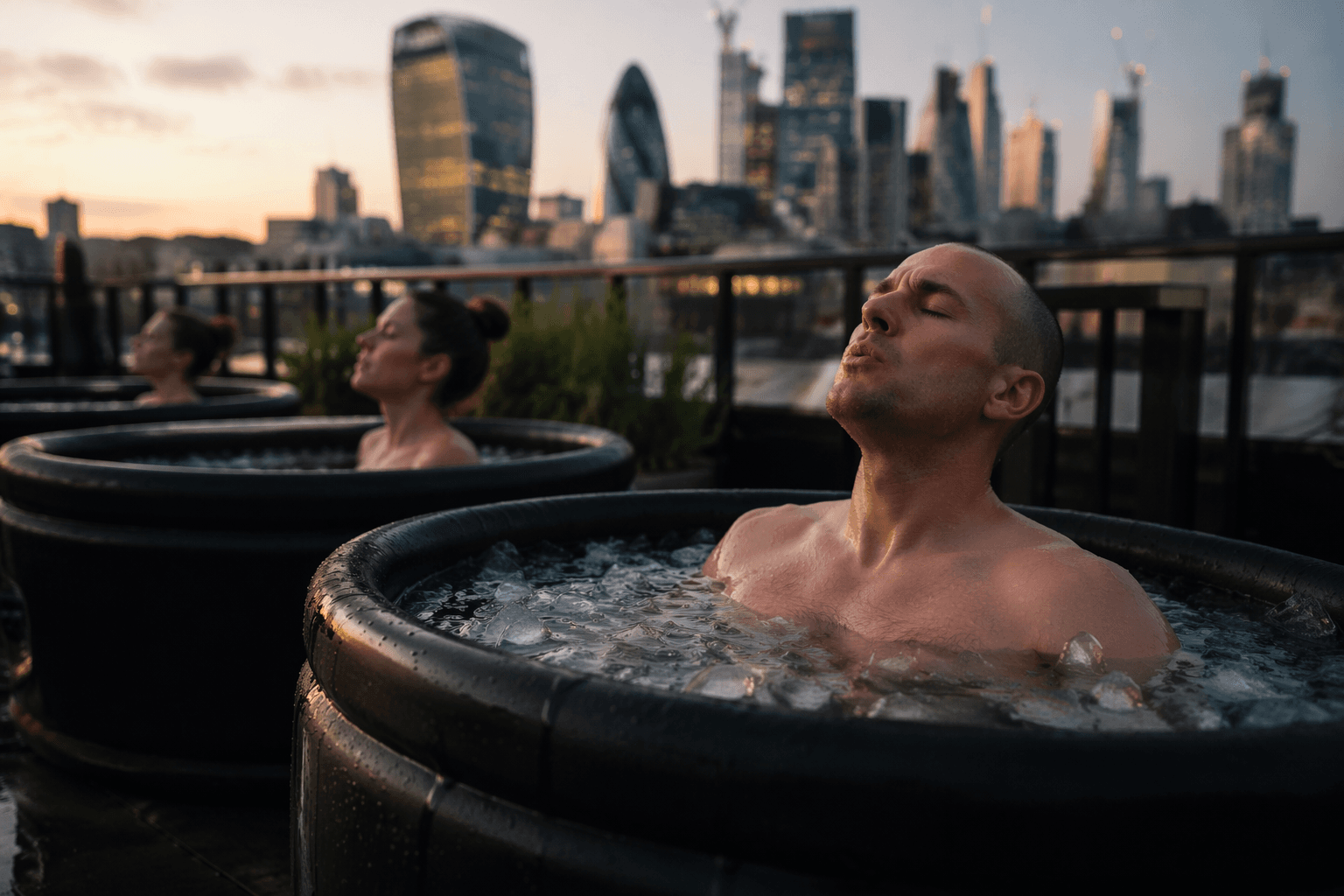 Londoners embrace ice baths and contrast therapy in wellness boom