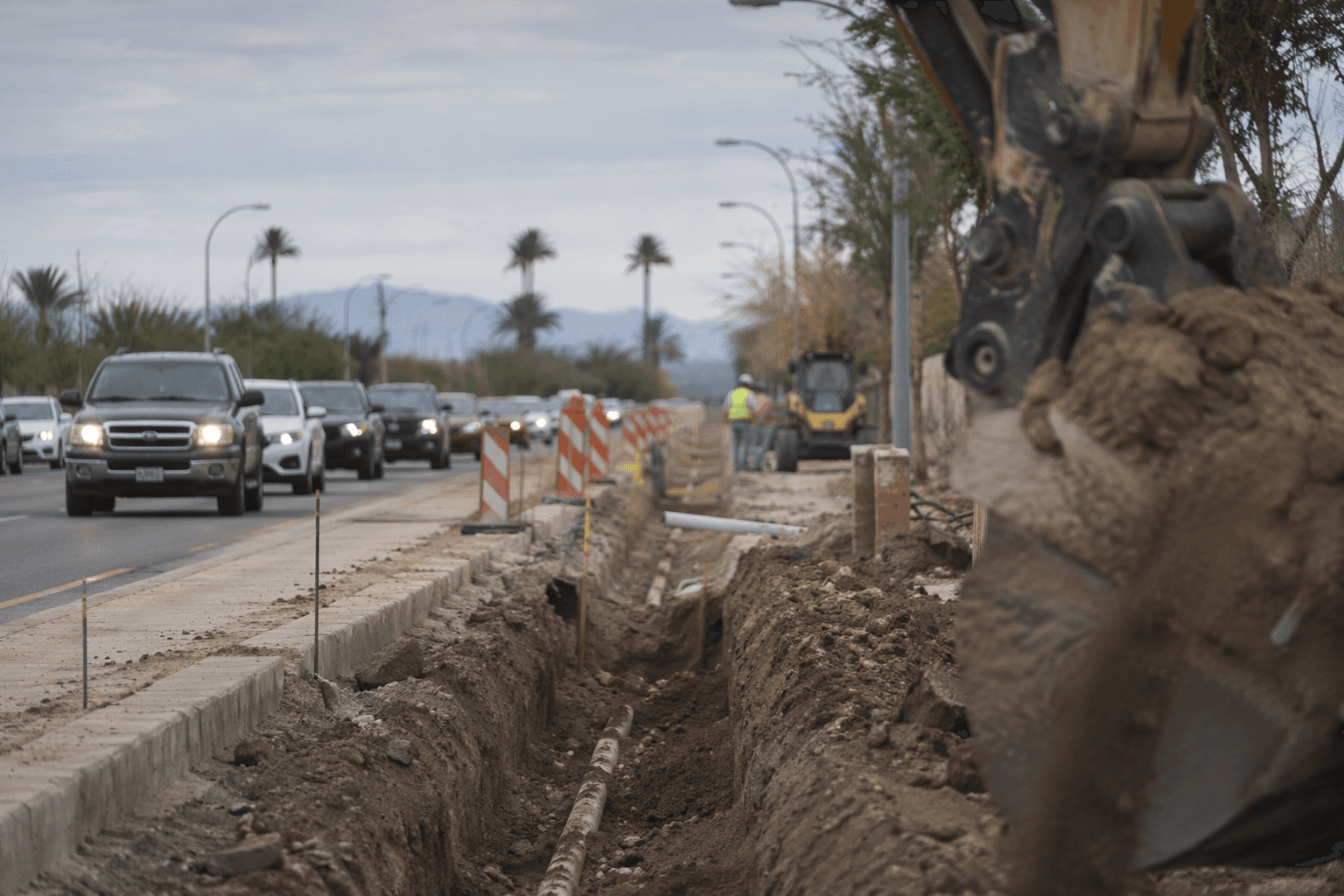 San Luis sewer project starts on Cesar Chavez Boulevard