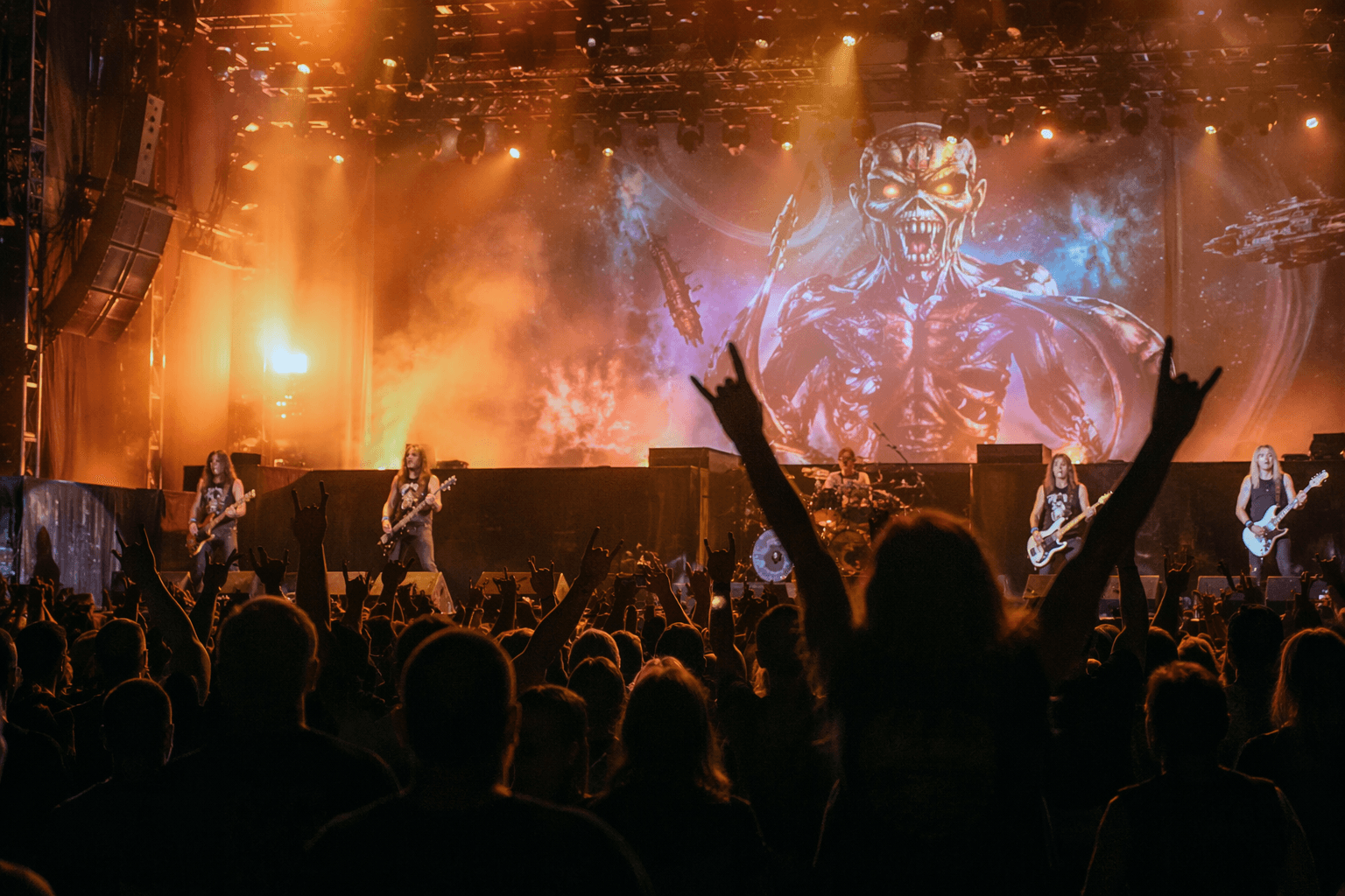 Iron Maiden open tour leg with rare Infinite Dreams return in Athens