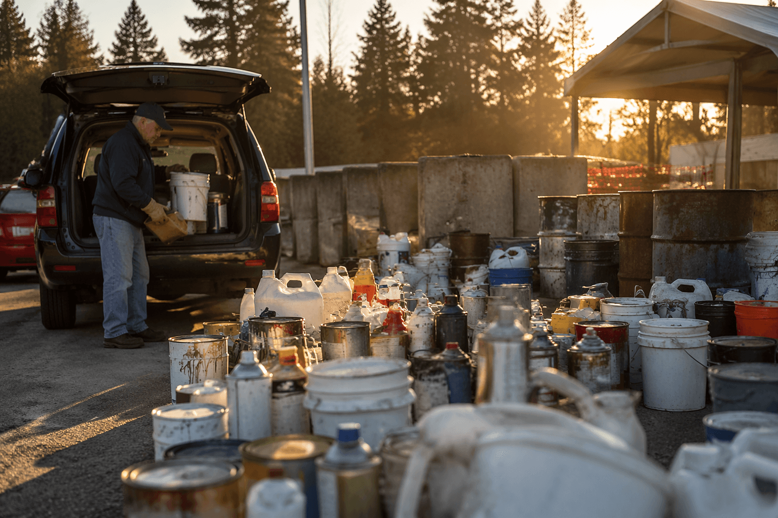Lane County offers free hazardous waste roundup in Florence June 5-6