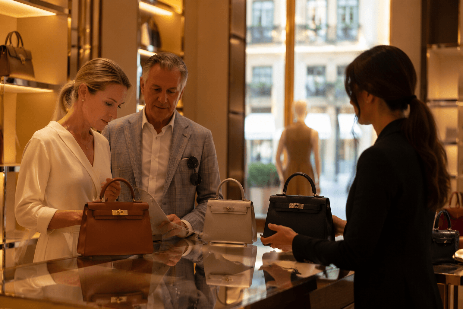 French luxury brands turn to the U.S. as China cools