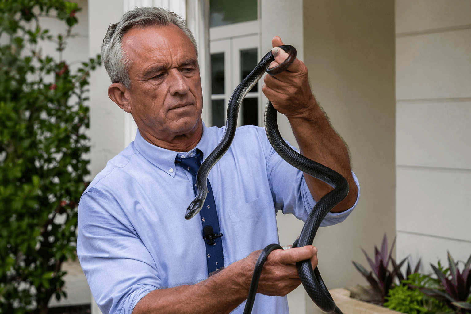 Robert F. Kennedy Jr. handles snakes at Florida home, video goes viral