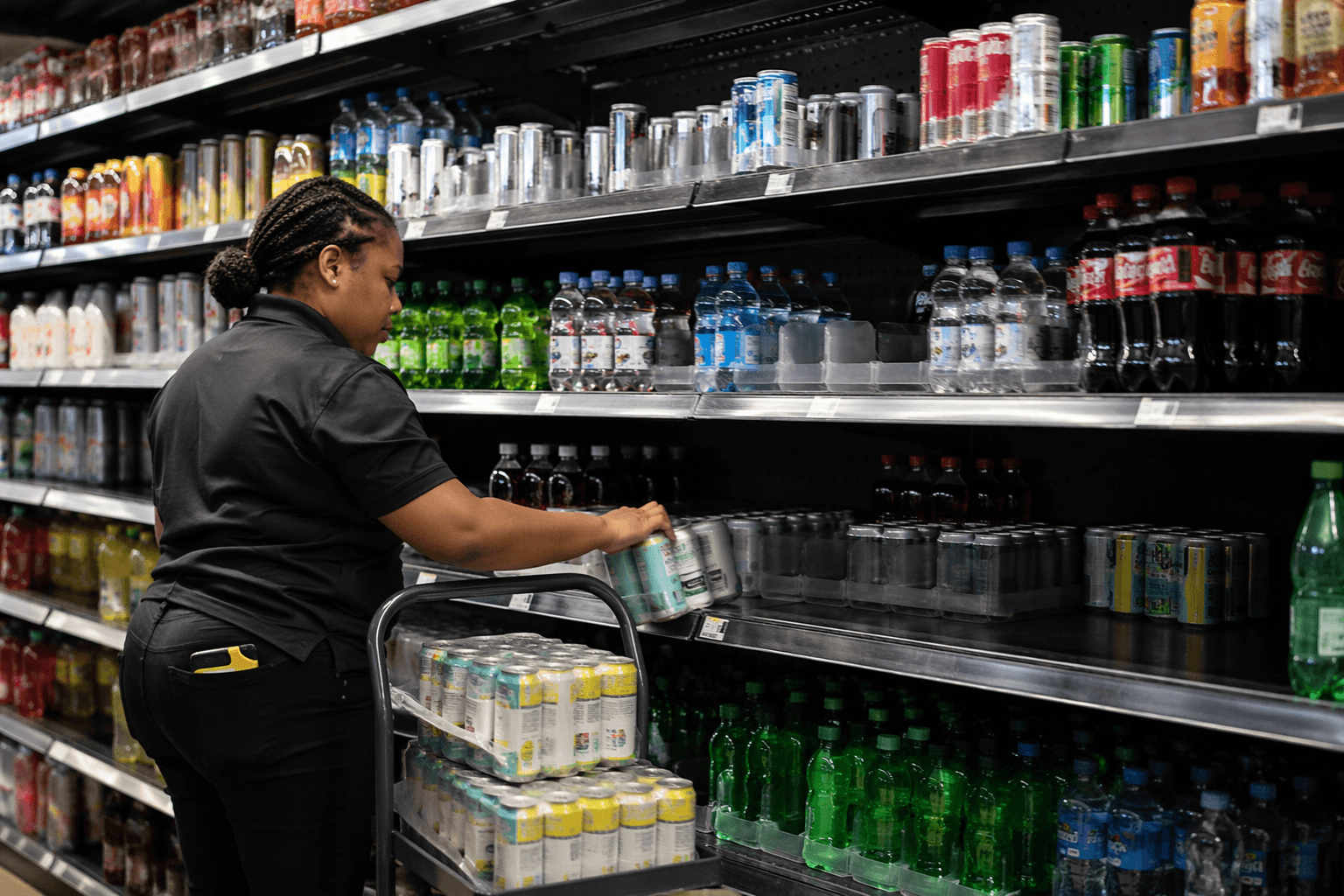 Dollar General stores may need to rethink beverage displays as seltzer slows