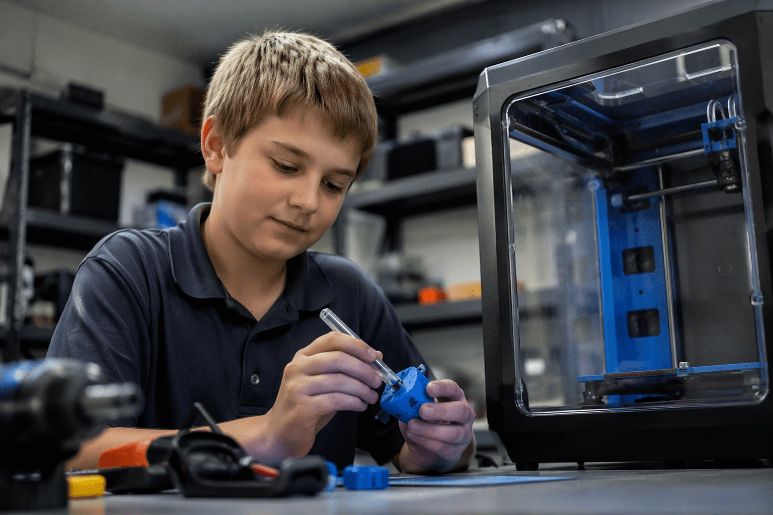 Young Hankinson inventor creates tool to help manage diabetes