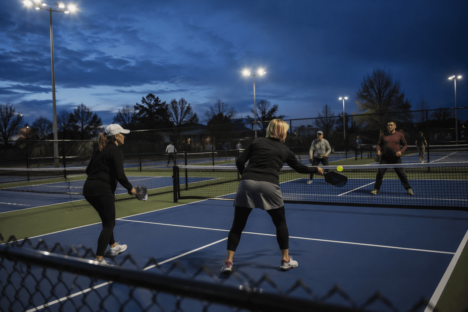 Stamford adds six pickleball courts as Scalzi Park reopens renovated
