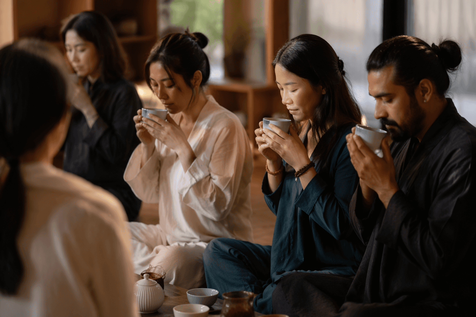 Tea becomes a mindfulness practice in China, Japan and India