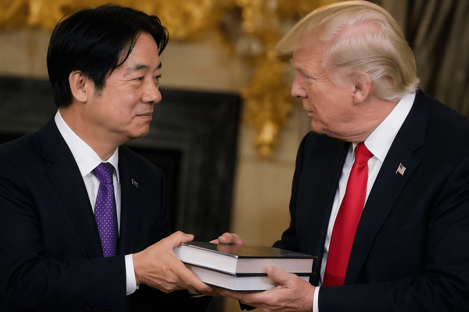 Taiwan's Lai gives Trump TSMC books in chip diplomacy push