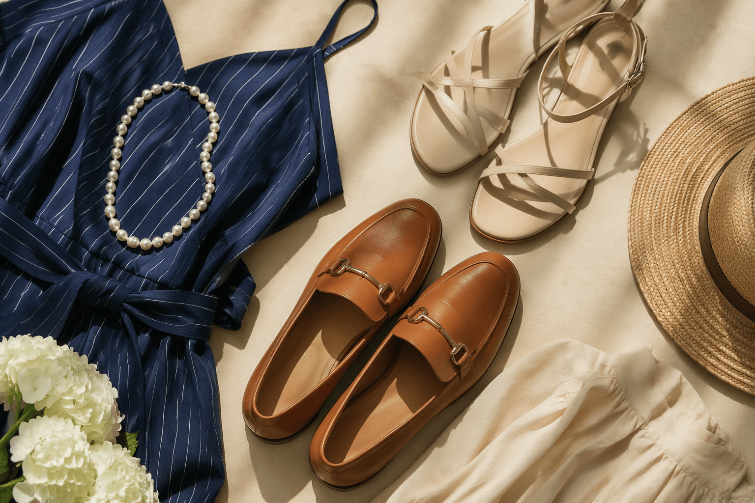Memorial Day deals on pearl necklaces, sandals, loafers and dresses